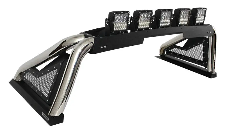 Go Rhino 14-19 Chevy 1500 Ld (Classic) Sport Bar 2.0 Complete Kit W/Sport Bar+Retractable Light Mnt 1