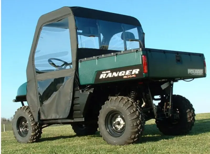 Seizmik 09+ Polaris Ranger 570/700/800 Full-Size Soft Door With Rear Window 1