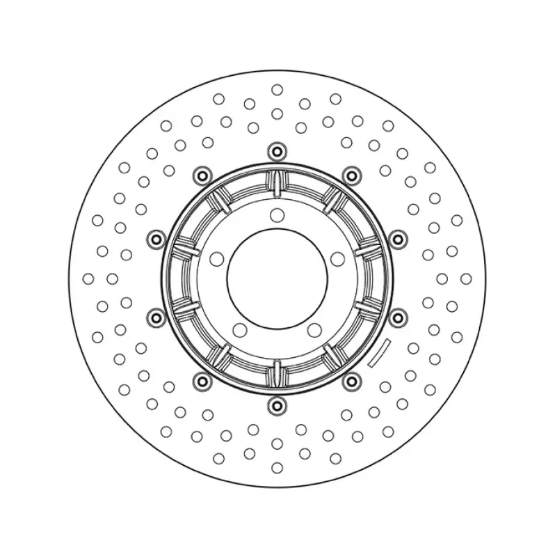 Brembo 78-86 Bmw R45 450Cc 260X5mm Brake Disc - Front Floating 1