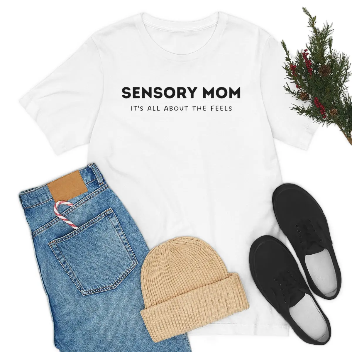 Sensory Mom Unisex T-Shirt 15
