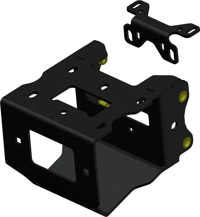 Kfi 09+ Polaris Sportsman 400-1000/ 13+ Scrambler 850-1000 Xp Winch Mount 1