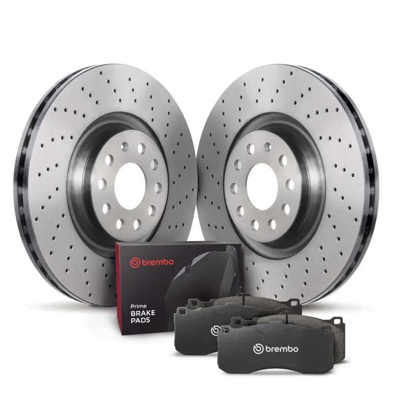 Brembo Oe 15-20 Audi A3 Quattro/19-23 Q3/15-20 S3/16-23 Tts Quattro/19-23 Arteon Rear Disc Brake Kit 1
