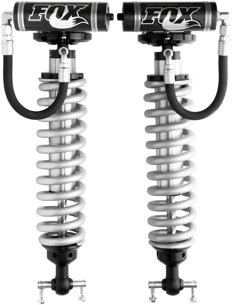 Fox 2007 Chevy 1500 4Wd W/Uca 2.5 Factory Series 5.35In. R/R Coilover Shock Set - Black/Zinc 1