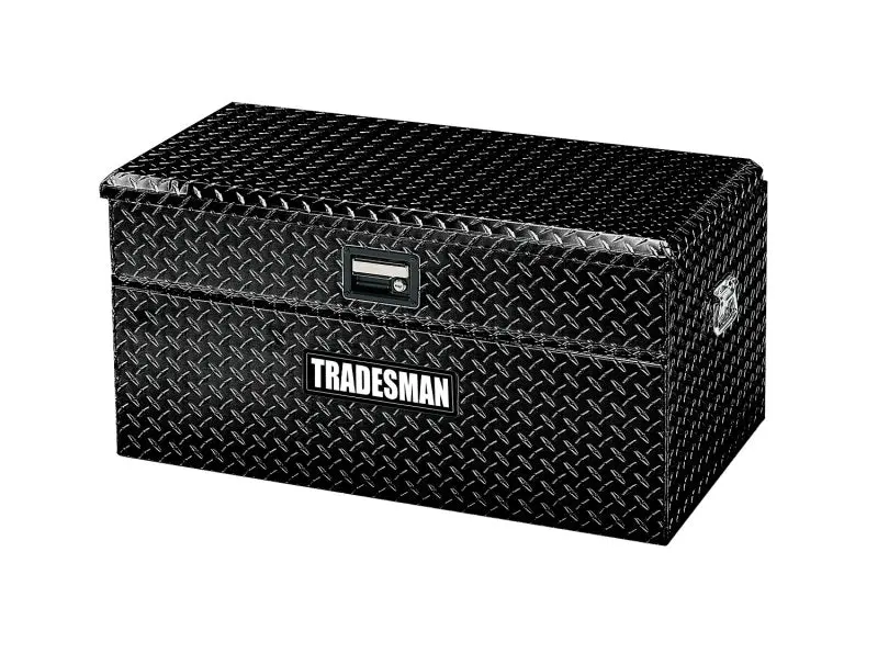 Tradesman Aluminum Flush Mount Truck Tool Box (36In.) - Black 1