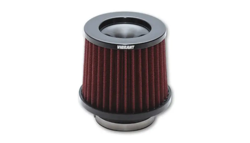 Vibrant The Classic Performance Air Filter (5.25In O.D. Cone X 5In Tall X 2.25In Inlet I.D.) 1
