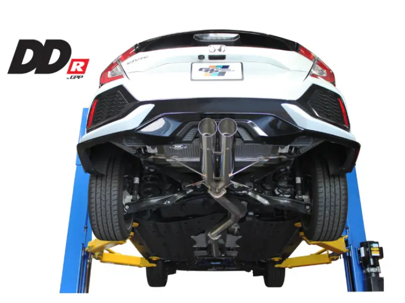 Greddy 2017+ Honda Civic Sport 5Dr/Type-R Dd-R Non-Resonated Exhaust 1