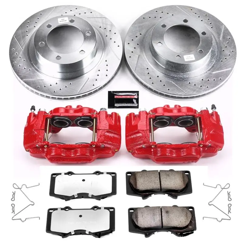Power Stop 03-09 Toyota 4Runner Front Z36 Truck & Tow Kit W/Cals 1