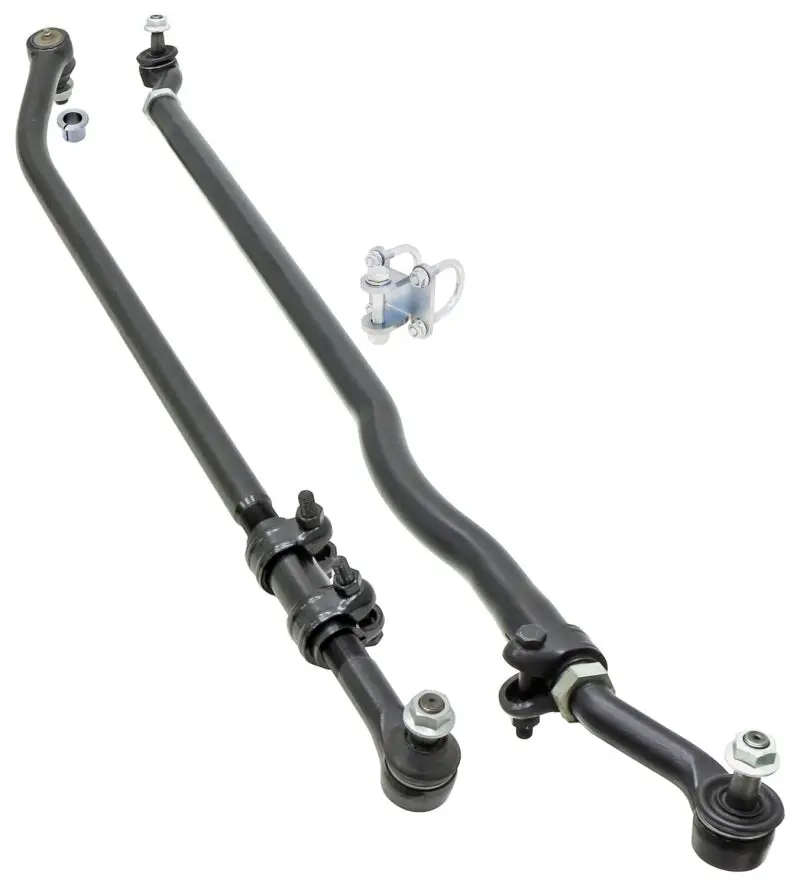 Rockjock Jk Currectlync Steering Sys. W/Flipped Drag Link 1.65In Dia. Tie Rod 1.3In Dia. W/Hardware 1