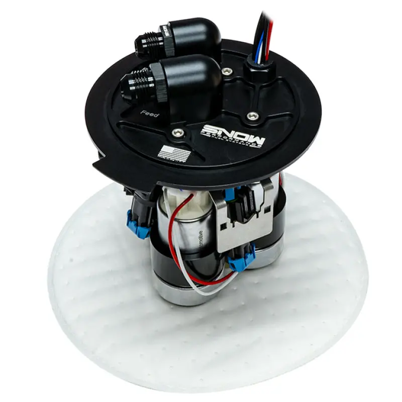 Snow Performance Chevrolet Camaro 5Th Gen/Cadillac Cts-V 2Nd Gen High Output Fuel Hat (3 Pump) 1
