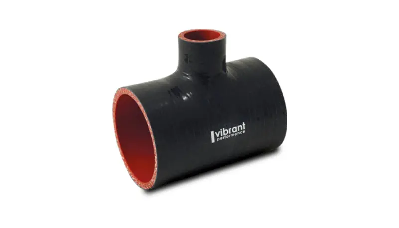 Vibrant Silicone T-Hose Coupler Hose Id 3In Overall Length 4In Branch Id 1.50In 1