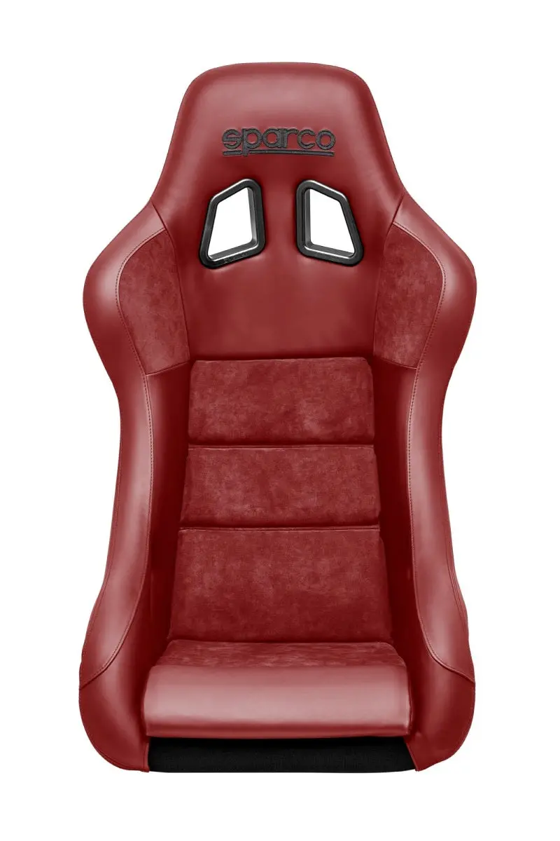 Sparco Seat Qrt Performance Leather/Alcantara Red (Must Use Side Mount 600Qrt) 1