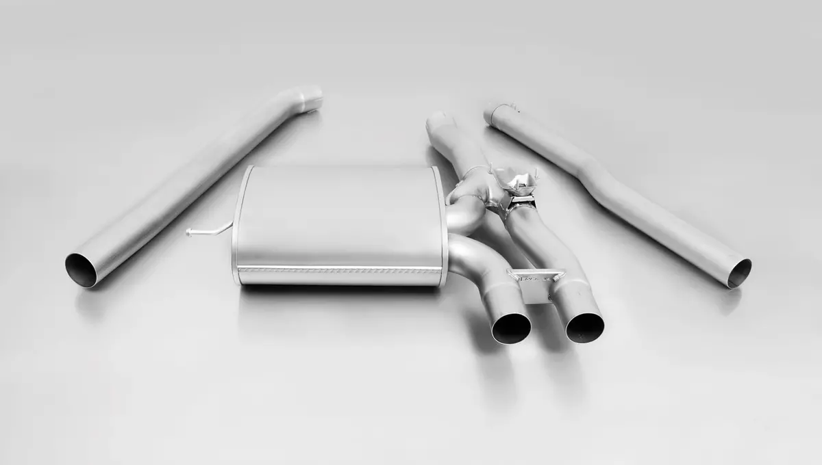 Remus Sport Exhaust Cat-Back-System With Integrated Valve And Front Silencer Replacement Tube For Mini Cooper S F55 1