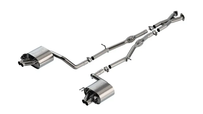 Borla Genesis G70 S-Type Cat Back Exhaust - No Tips 1
