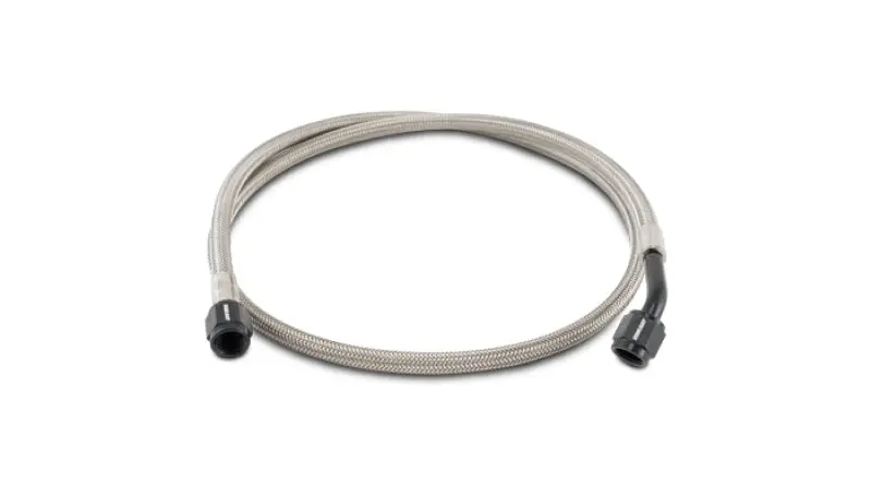 Vibrant Pre-Assembled Hose Assemblies -3An 36In Length Hose End Style Straight/45 Degrees 1