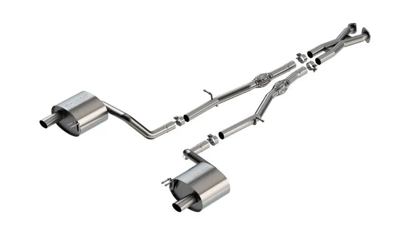 Borla 19-21 Genesis G70 3.3L V6 Twin Turbo S-Type Cat-Back Exhaust 1