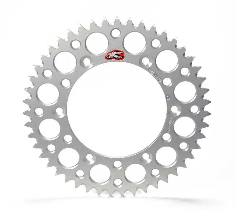 Renthal 91-09 Kawasaki Kx 250/F/04-06 Suzuki Rm-Z 250 Rear Grooved Sprocket - Silver 520-48P Teeth 1