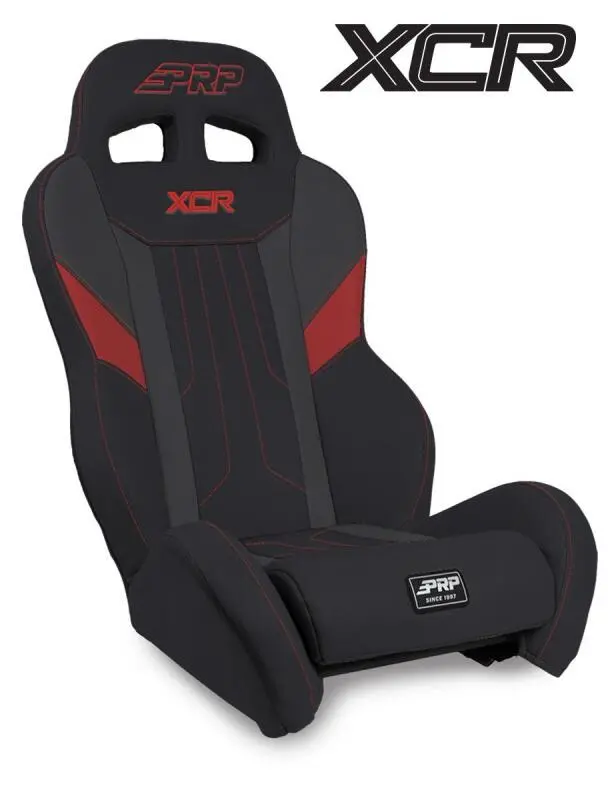 Prp Polaris Rzr Xcr Suspension Seat Black & Red 1