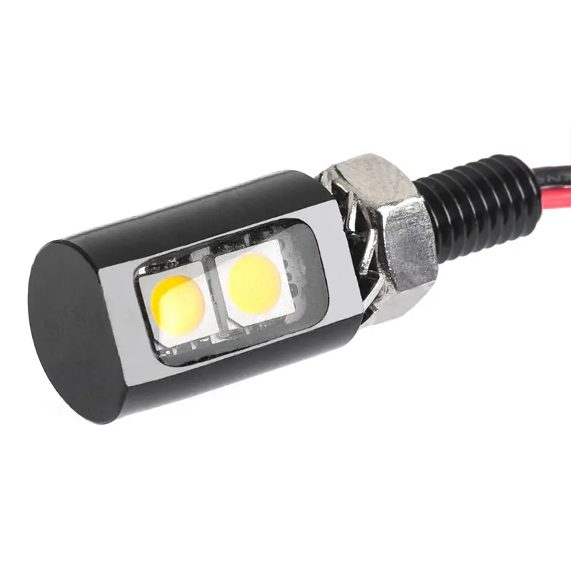 Artec Industries Mini Led License Plate Bolt - Stud Mount - Cool White W/ Black Housing (1 Light) 1