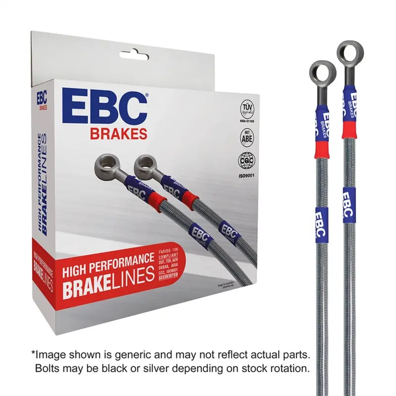Ebc 03-07 Hummer H2 6.0L Stainless Steel Brake Line Kit 1