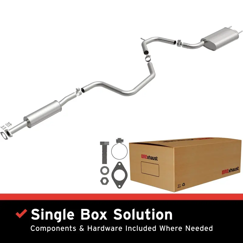 Brexhaust 16-24 Chevrolet Malibu 1.5L Direct-Fit Replacement Exhaust System 1