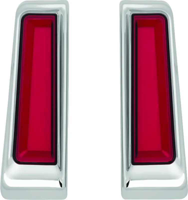 Kuryakyn Tracer L.E.D. Inserts For Saddlebag Supports Chrome 1