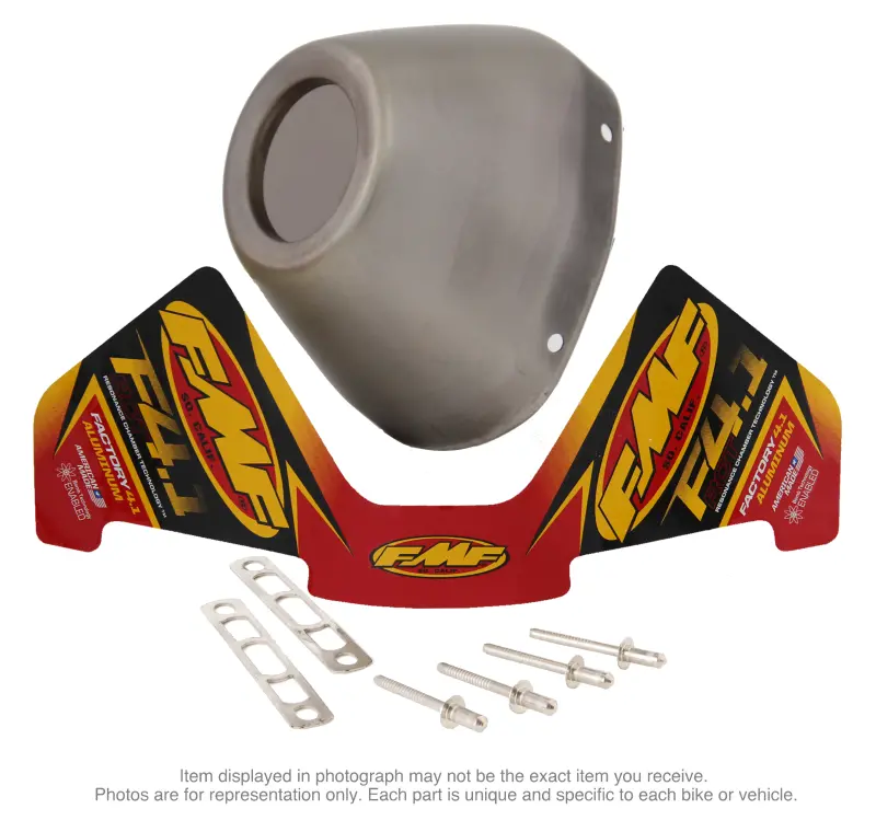 Fmf Racing Rct Ss Replacement End Cap Kit 1