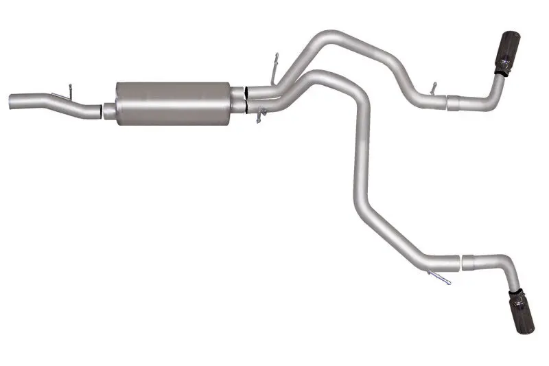 Gibson 15-19 Chevrolet Tahoe Ls 5.3L 2.25In Cat-Back Dual Extreme Exhaust - Aluminized 1