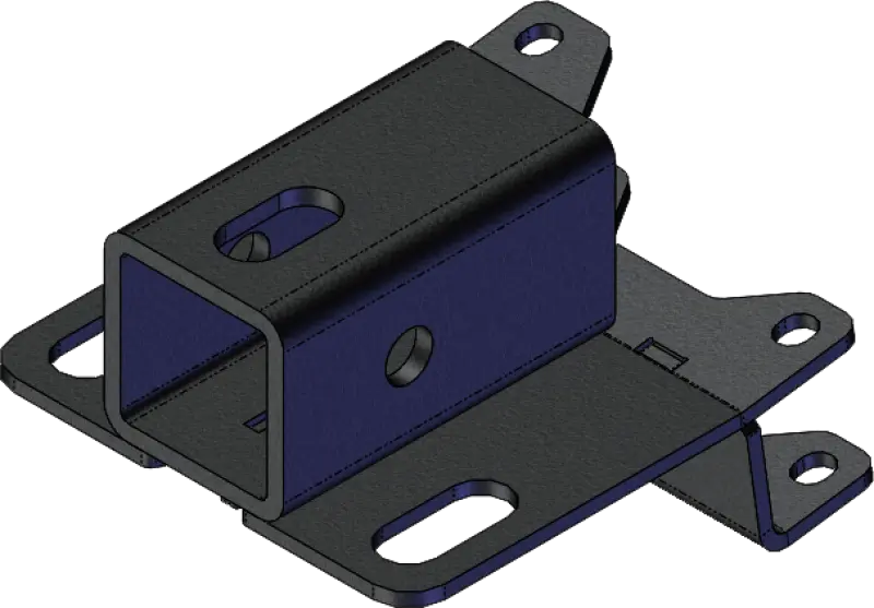 Kfi 02+ Honda Trx520 Recon 2 In. Receiver Hitch Rear 1