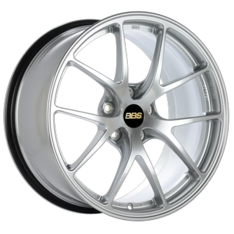 Bbs Ri-A 19X12 5X130 Et61 Cb71.6 Diamond Silver Wheel -82Mm Pfs/Clip Required 1