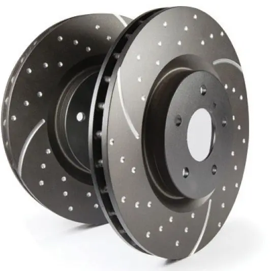 Ebc 04-08 Audi S4 4.2 Gd Sport Rear Rotors 1
