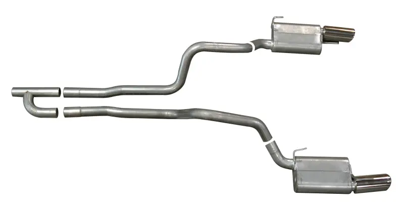Gibson 05-10 Ford Mustang Base 4.0L 2.5In Cat-Back Dual Exhaust - Aluminized 1