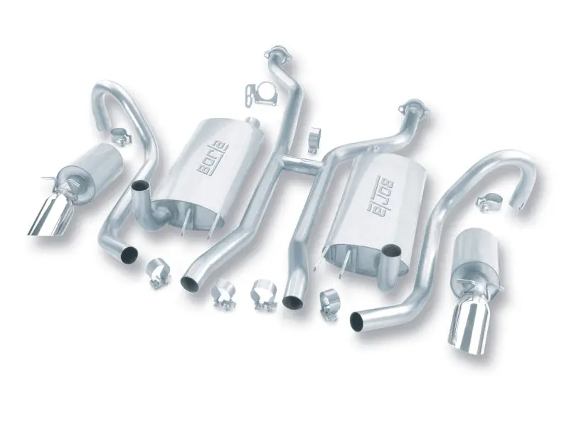 Borla 94-95 Chevy Impala Ss / 94-96 Caprice Classic Ss H-Pipe Catback Exhaust System 1