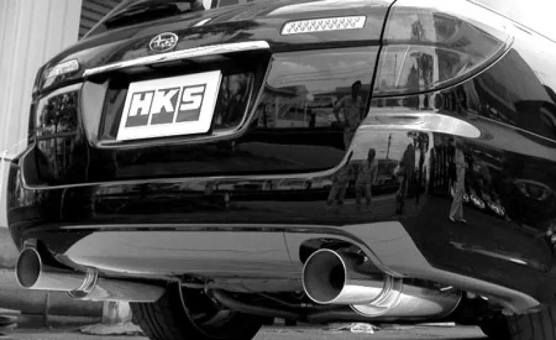 Hks 05-07 Subaru Legacy Gt (Jdm Model Only) Silent Hi-Power Dual Exhaust 1