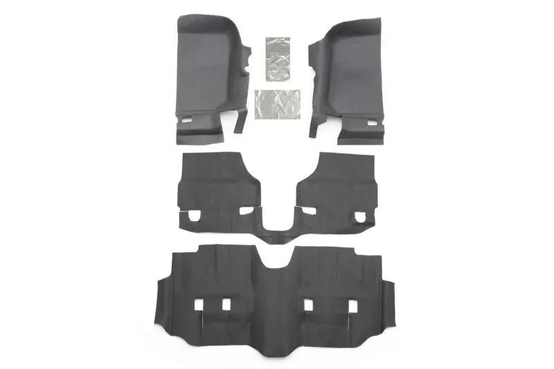 Bedrug 07-16 Jeep Jk Unlimited 4Dr Front 4Pc Bedtred Floor Kit (Incl Heat Shields) 1