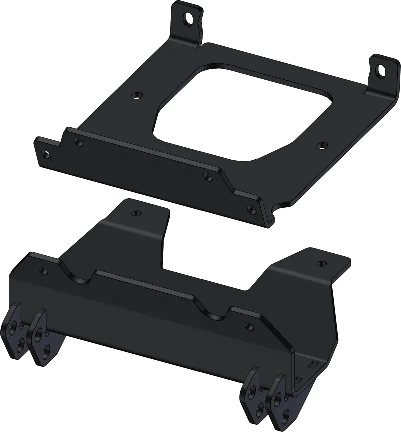 Kfi 2024 Polaris Rzr Xp 1000/ 4 Utv Plow Mount 1