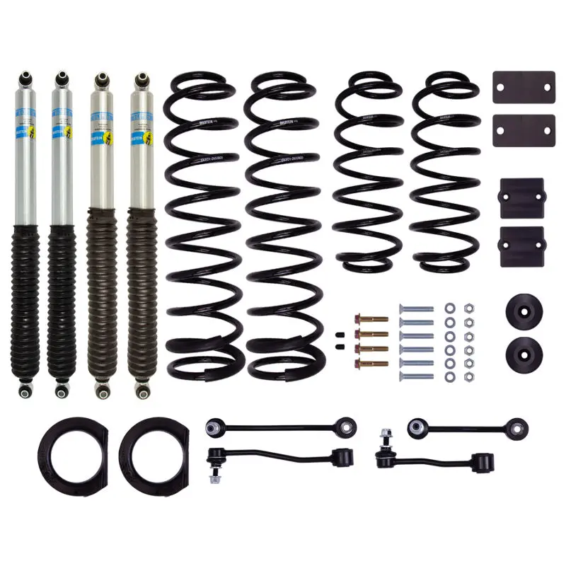 Bilstein 18-23 Jeep Wrangler Jl 4Dr B8 5100 1.5In Suspension Lift Kit (With Winch) 1