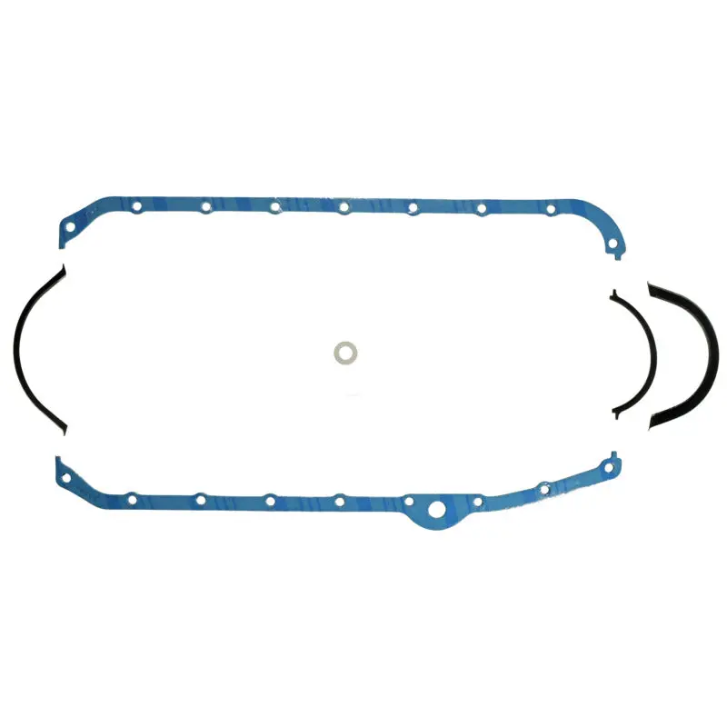 Fel-Pro Chevrolet Small Block 350/400/400 Race Engine Oil Pan Gasket Set W/ Steel Core 1