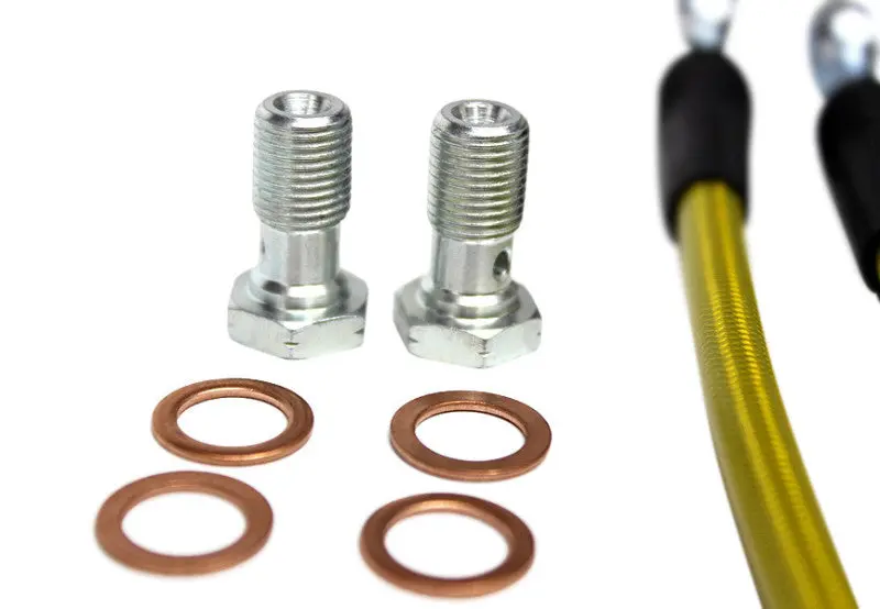 Isr Performance Stainless Steel Rear Brake Lines - Nissan 240Sx (S13/S14) 1