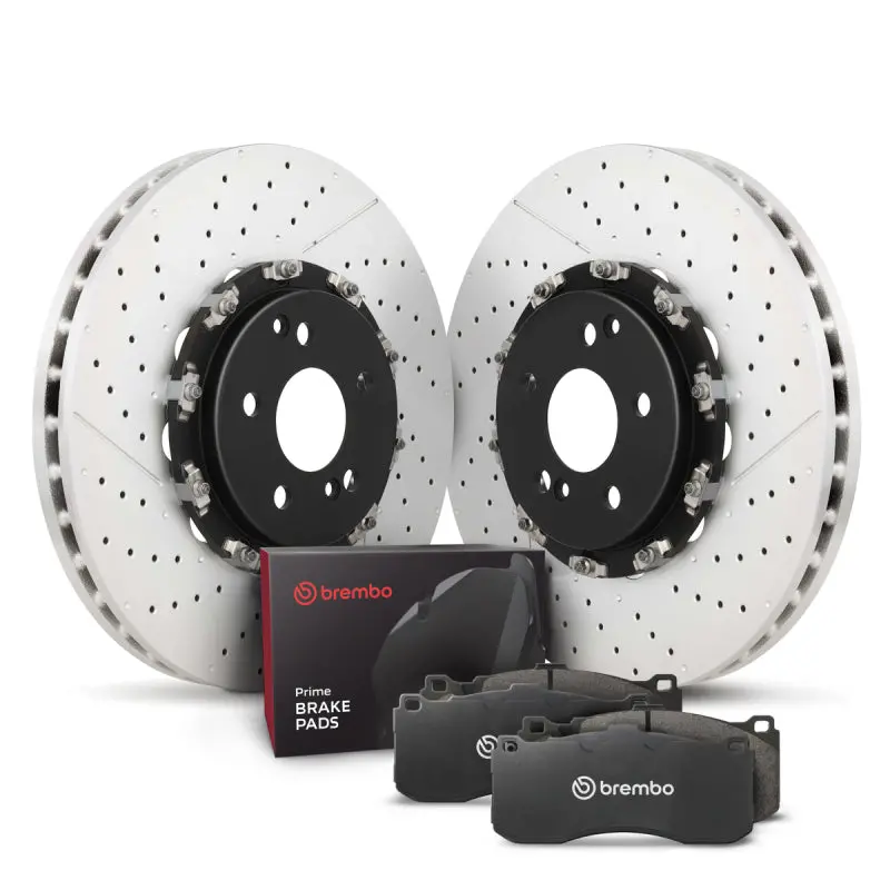 Brembo Oe 11-18 Nissan Gt-R Front Disc Brake Kit 1