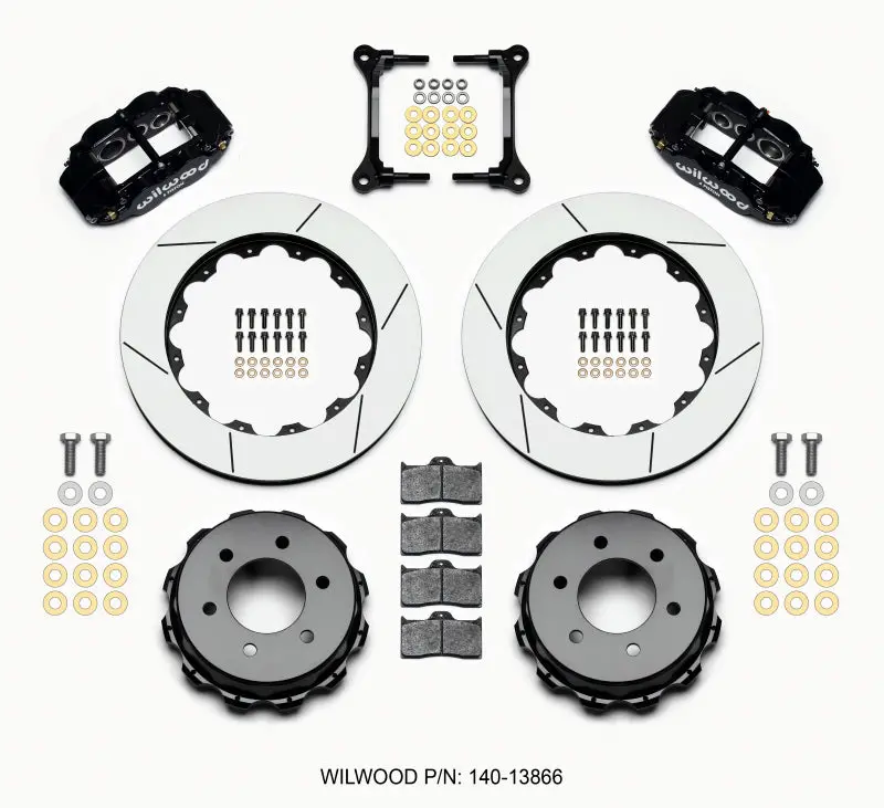 Wilwood Narrow Superlite 4R Reartruck Kit 14.25In 2012-Up Ford F150 (6 Lug) 1