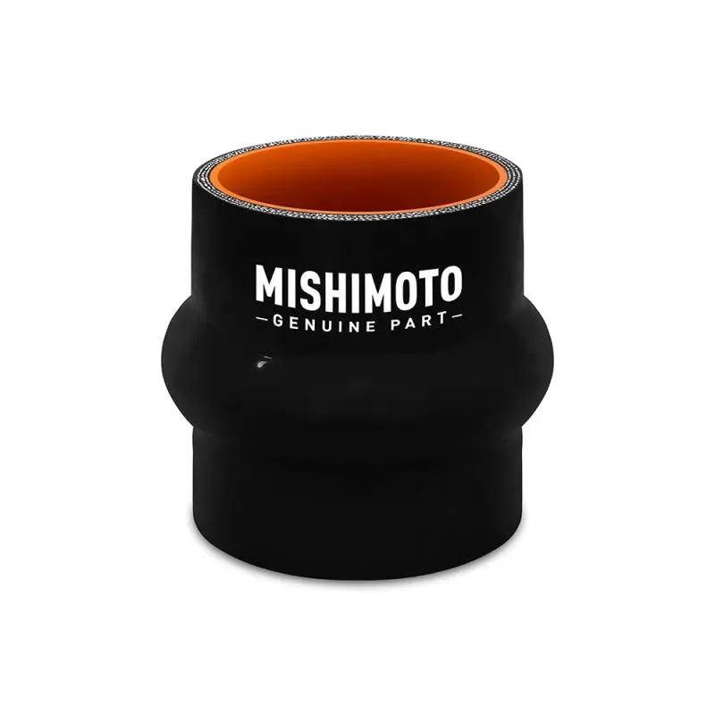 Mishimoto 3In. Hump Hose Silicone Coupler - Black 1