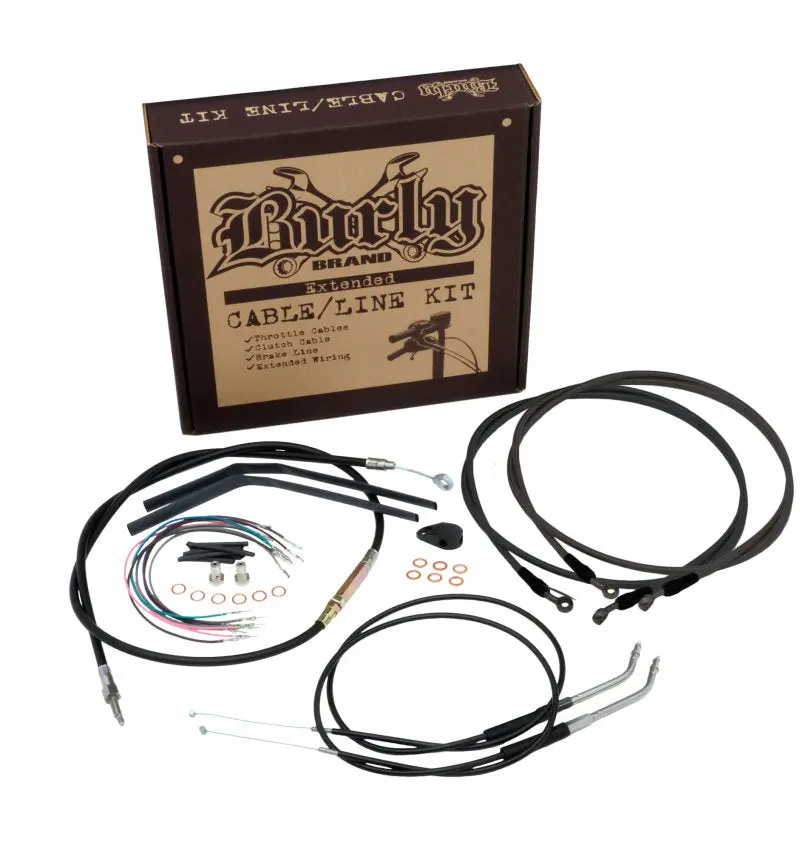 Burly Brand Control Kit 12In T-Bar - Black 1