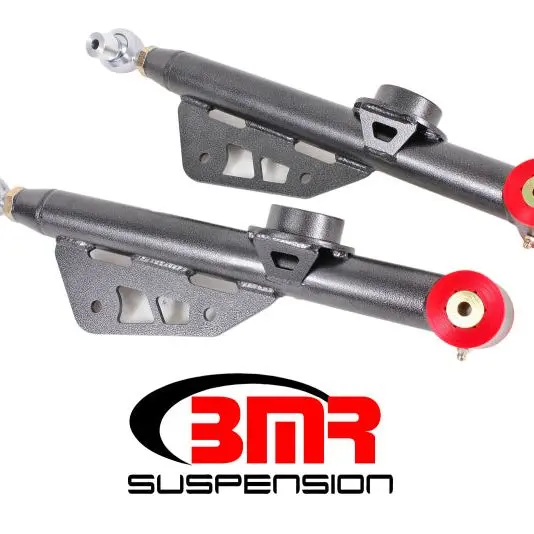 Bmr 79-98 Fox Mustang Single Adj. Lower Control Arms / Rod End (Polyurethane) - Black Hammertone 1