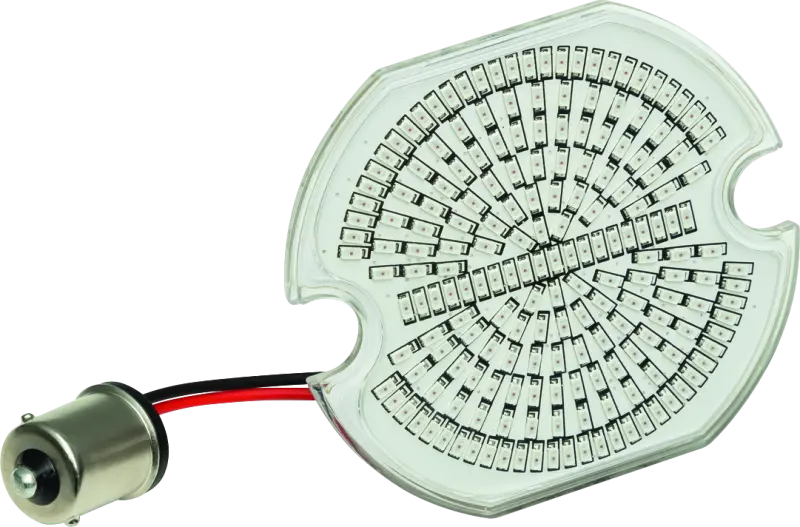 Kuryakyn Luminez L.E.D Rear Turn Signal Insert 1156 Red Flat Style 1