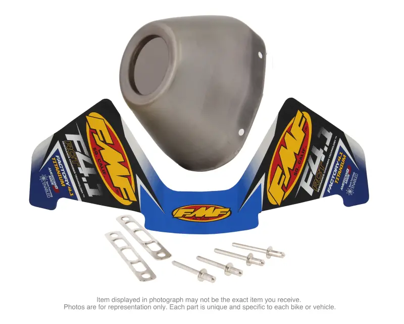 Fmf Racing Rct Titanium Replacement End Cap Kit 1