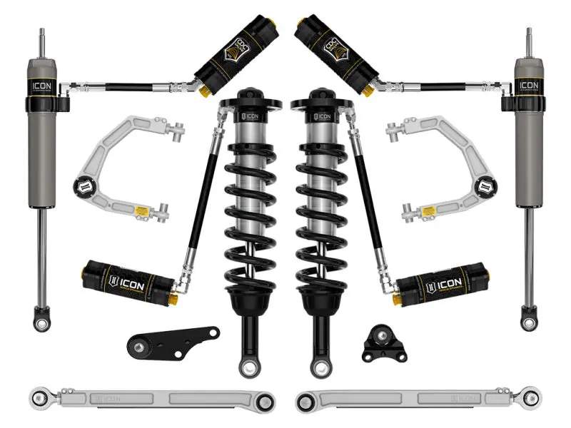 Icon 2024+ Toyota Tacoma 1.25In-3In Stage 8 Suspension System Billet 1