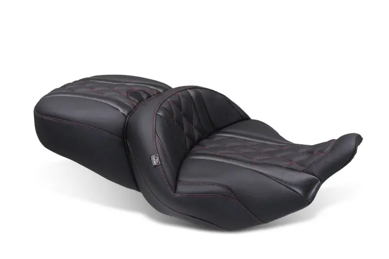 Mustang 23-25 Harley Cvo Road Glide (St) Super Touring Standard Reach One-Piece, 2 Up Black 1