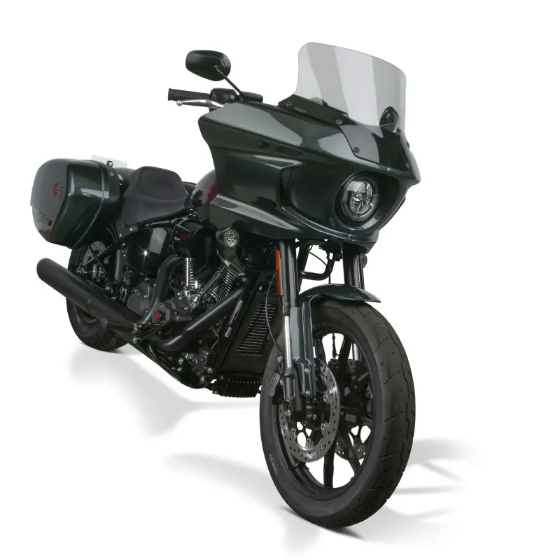 National Cycle 22+ Harley-Davidson Lowrider St V-Stream Quantum Plus Mid Windshield- Lt. Tint 1