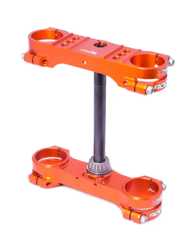 Xtrig 03-23 Ktm 105 Sx/ 85 Sx Rocs Tech Clamp Offset 14 Mm. - Orange 1