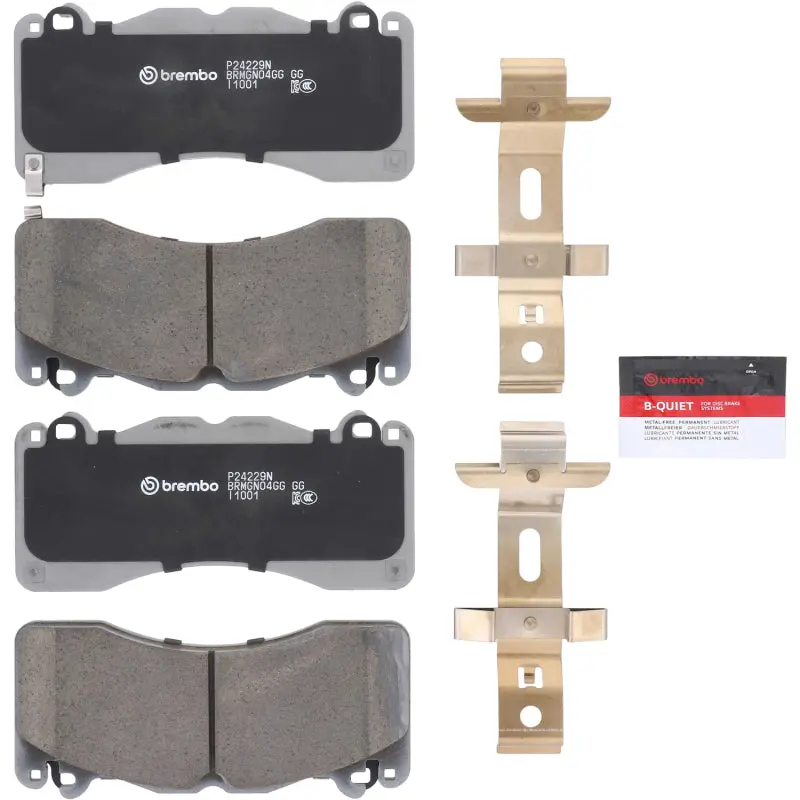 Brembo 15-22 Ford Mustang Front Nao Brake Pad 1